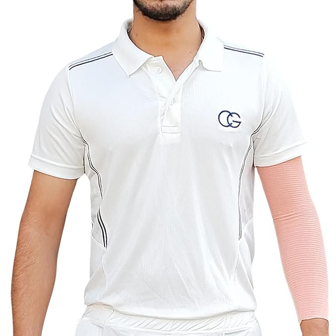 White upper Half sleeves