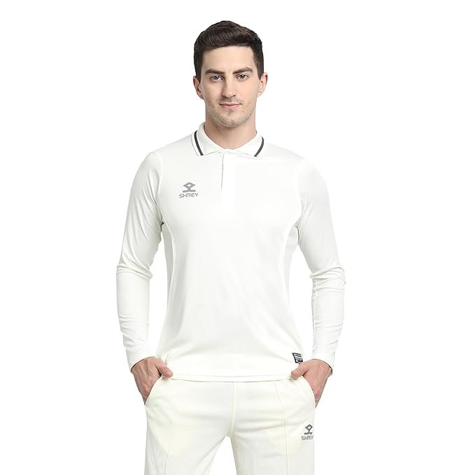 SHREY Cricket Premium Polo T Shirt Full Sleeve