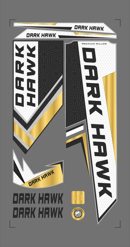 Customized Digital Cricket Bats Stickers
