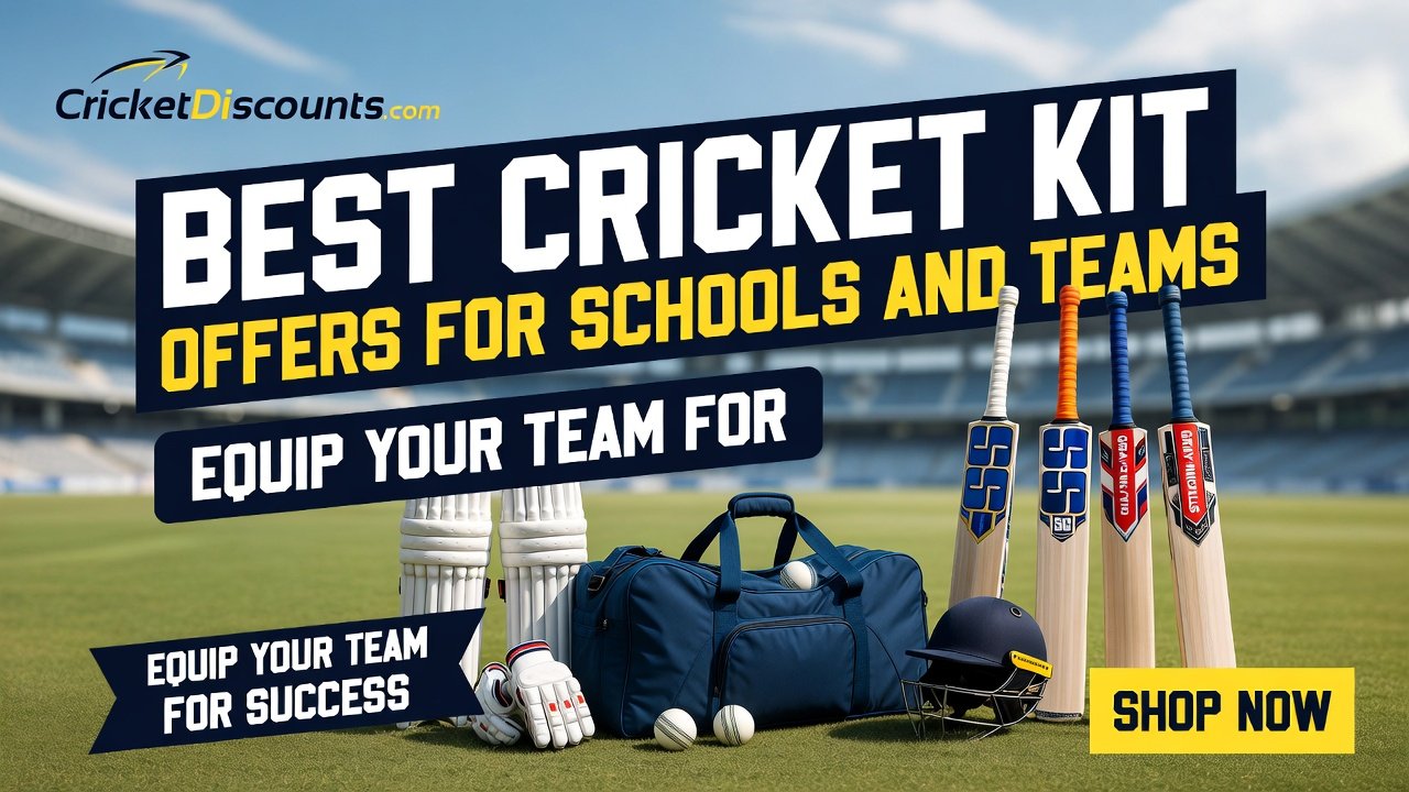 Best Cricket Kit Offers for Schools and Teams