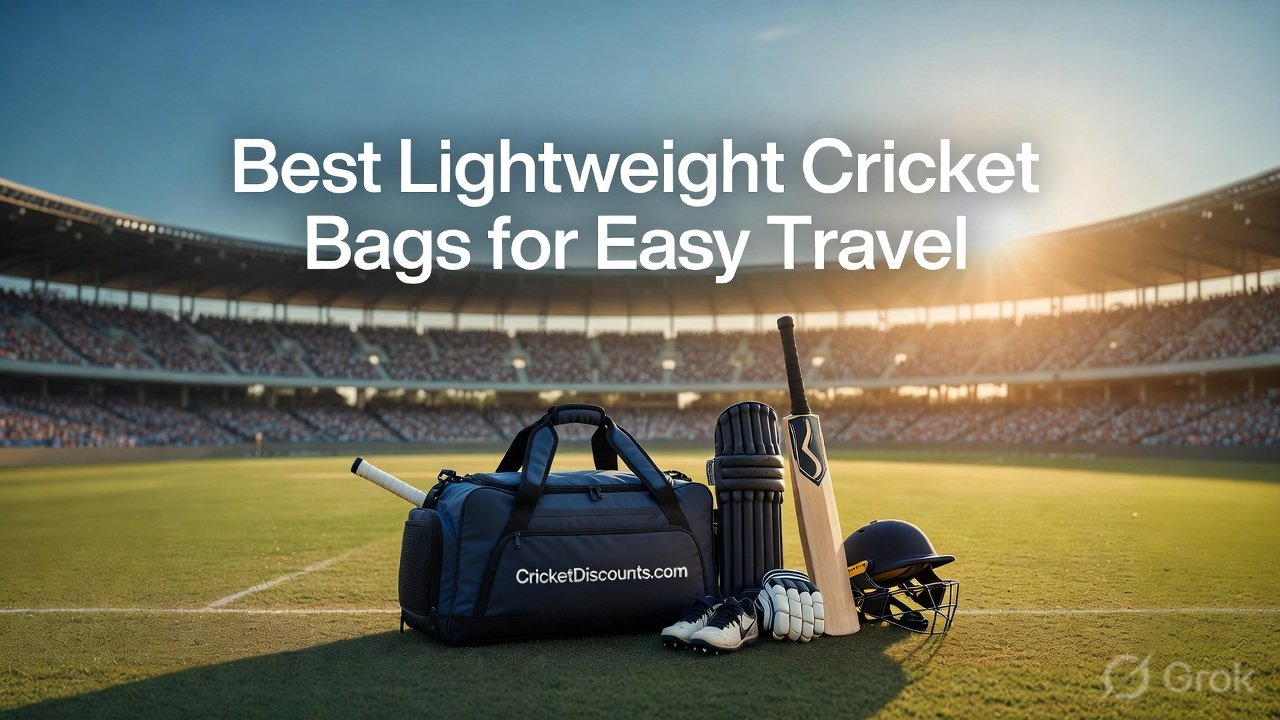 Discover the Best Lightweight Cricket Bags for Easy Travel