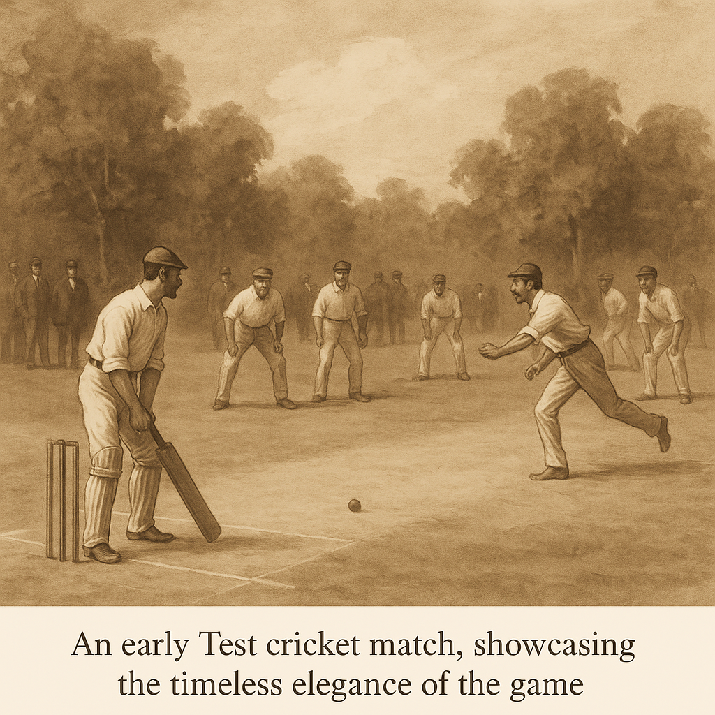 The Origins of Test Cricket