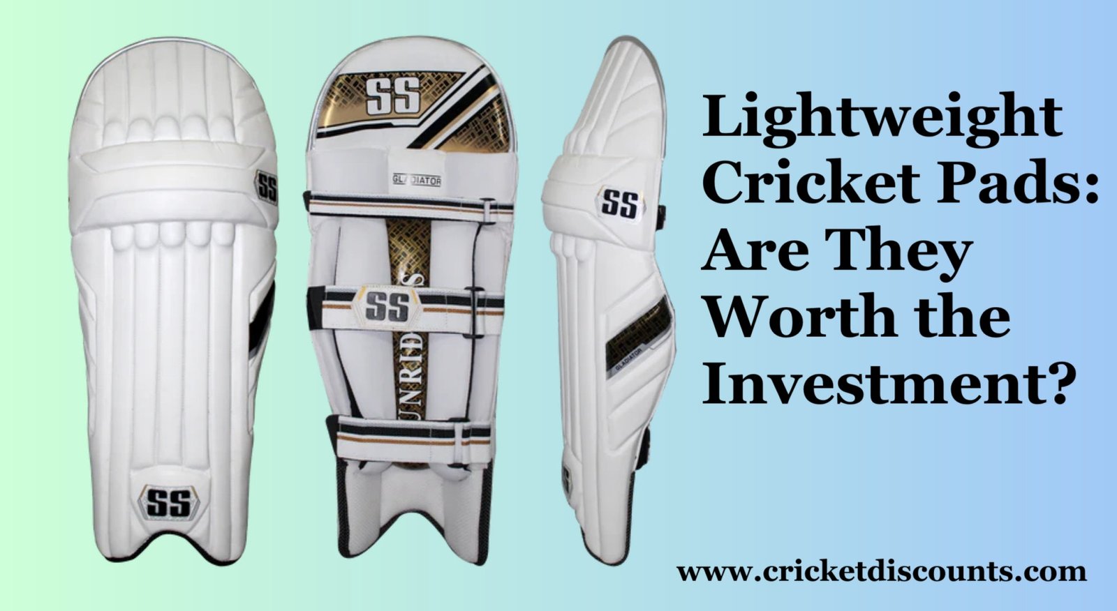 Lightweight Cricket Pads Are They Worth the Investment