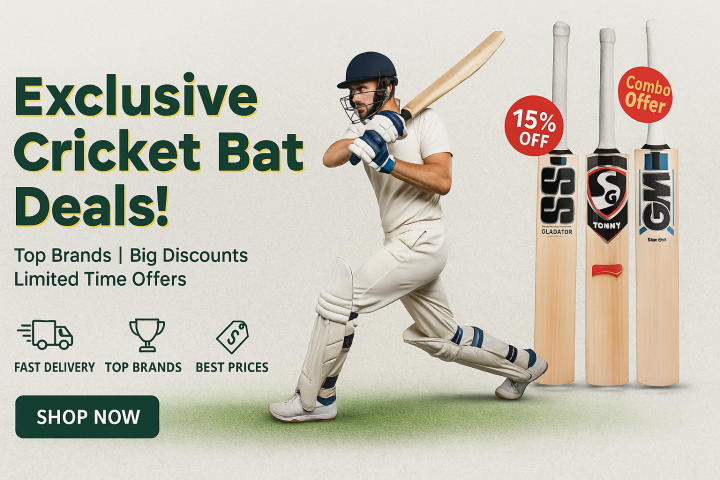 Exclusive Cricket Bat Deals Just in Time for the Season