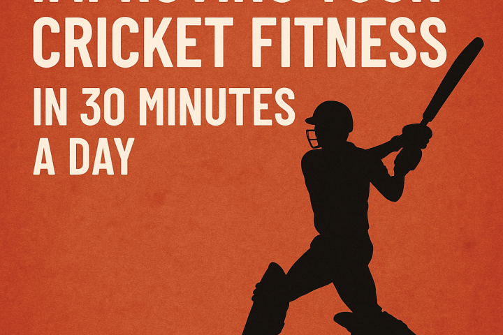 Improving Your Cricket Fitness in 30 Minutes a Day