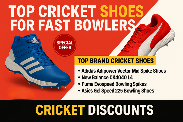 Top Cricket Shoes for Fast Bowlers