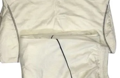 White Cricket Jersey Set