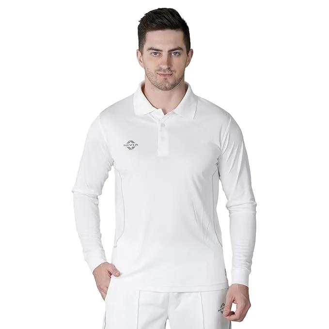 Nivia Lords Full Sleeves Cricket Jersey