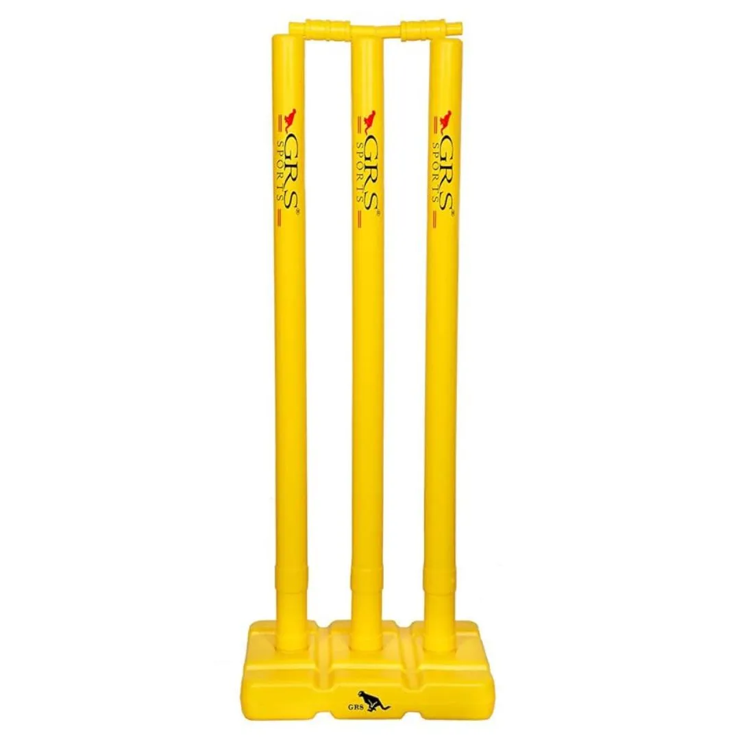 GRS India Best Heavy Plastic Cricket Stumps