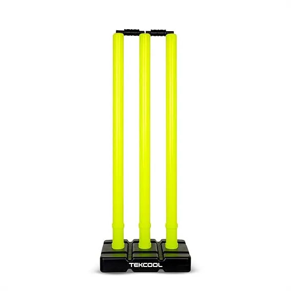 Tekcool Cricket Stumps with Stand